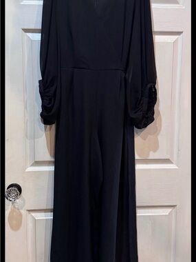 Donna Ricco Wrap Jumpsuit